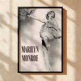 Marilyn Monroe 1957 Avedon - Iconic Actress in Elegant Framed Canvas Print - Image 2