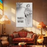 Marilyn Monroe 1957 Avedon - Iconic Actress in Elegant Framed Canvas Print - Image 4