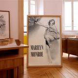 Marilyn Monroe 1957 Avedon - Iconic Actress in Elegant Framed Canvas Print - Image 8