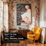 Marilyn Monroe Ballerina Pose - Retro Elegance in Motion canvas wall art - Image 3