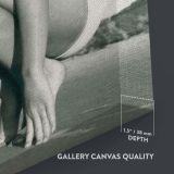Marilyn Monroe Bikini Pose - Iconic Model at Beach Vintage Canvas Wall Print - Image 9