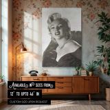 Marilyn Monroe Canvas Art - Vintage Hollywood Elegance