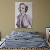Marilyn Monroe Halter Dress Portrait - Retro Canvas of 1950s Hollywood Icon - Image 8