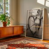 Marilyn Monroe Hand on Heart - Iconic Black and White Hollywood Photo canvas wall art - Image 7