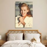 Marilyn Monroe in Bikini - Iconic Actress Wall Canvas Gift for Her - Image 3