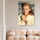 Marilyn Monroe in Bikini - Iconic Actress Wall Canvas Gift for Her - Image 5