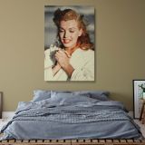 Marilyn Monroe in Bikini - Iconic Actress Wall Canvas Gift for Her - Image 8