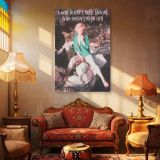 Marilyn Monroe in Pants and Blouse - Vintage Quote Scene Poster - Image 4