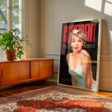 Marilyn Monroe in White Dress - Confident Glamour Pose canvas wall art - Image 7