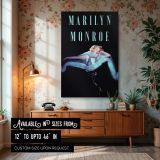 Marilyn Monroe in White Stole - 1957 Milton Greene Studio Portrait Canvas Art