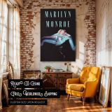Marilyn Monroe in White Stole - 1957 Milton Greene Studio Portrait Canvas Art - Image 3