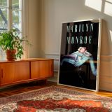 Marilyn Monroe in White Stole - 1957 Milton Greene Studio Portrait Canvas Art - Image 7