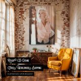 Marilyn Monroe in White Top - Iconic 1950s Glamour Portrait canvas wall art - Image 3