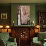 Marilyn Monroe in White Top - Iconic 1950s Glamour Portrait canvas wall art - Image 5