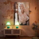 Marilyn Monroe in White Top - Iconic 1950s Glamour Portrait canvas wall art - Image 6