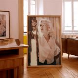 Marilyn Monroe in White Top - Iconic 1950s Glamour Portrait canvas wall art - Image 8