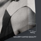 Marilyn Monroe Laughing Portrait - Collage Typography on Vintage Canvas - Image 9