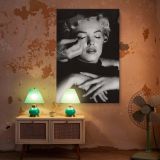 Marilyn Monroe Makeup Portrait - Hollywood Style Close-Up canvas wall art - Image 6