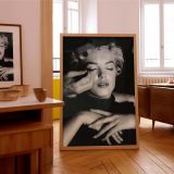 Marilyn Monroe Makeup Portrait - Hollywood Style Close-Up canvas wall art - Image 8