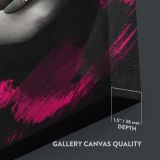 Marilyn Monroe Pink Brush Pop Art - Bold Retro Canvas Wall Decor - Image 9