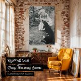Marilyn Monroe Playing with Dog - Retro Glamour Photo Poster - Image 3