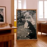 Marilyn Monroe Playing with Dog - Retro Glamour Photo Poster - Image 8