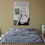 Marilyn Monroe Quote and Portrait - Empowering Vintage Hollywood Canvas - Image 8