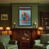Marilyn Monroe Relaxed in Blue - Retro Star in Casual Pose canvas wall art - Image 5