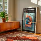 Marilyn Monroe Relaxed in Blue - Retro Star in Casual Pose canvas wall art - Image 7