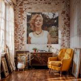 Marilyn Monroe - Sam Shaw Photoshoot 1957 — alternate room view