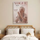 Marilyn Monroe Smile Quote - Fashion-Inspired Canvas Wall Art - Image 3