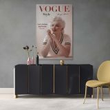 Marilyn Monroe Smile Quote - Fashion-Inspired Canvas Wall Art - Image 7