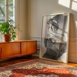 Marilyn Monroe Smiling in Black - Classic Hollywood Portrait canvas wall art - Image 7