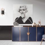 Marilyn Monroe - Some Like It Hot Photoshoot 1959 — artistic interior view