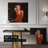 Marilyn Monroe - Ted Baron Photoshoots in Palm Springs 1954 — console room view