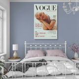 Marilyn Monroe Vogue Style Portrait - Retro Hollywood Wall Canvas - Image 4