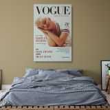 Marilyn Monroe Vogue Style Portrait - Retro Hollywood Wall Canvas - Image 8