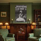 Marilyn Monroe with Dogs Quote - "Just Humans" B&W Poster - Image 5