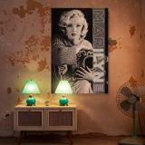 Marilyn Monroe with Guitar - Retro Glamour Photo Poster - Image 6
