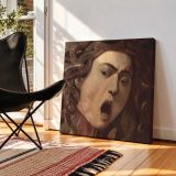 Medusa by Caravaggio — room mockup view 2