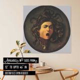 Medusa Shield by Caravaggio — room mockup view 6