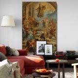 Miracles of Saint Francis - Dramatic Revival Scene By Peter Paul Rubens canvas wall art