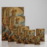 Miracles of Saint Francis - Dramatic Revival Scene By Peter Paul Rubens canvas wall art - Image 4