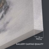 Misty Julian Alps - Circular Mirror Mountain Photography canvas wall art - Image 6