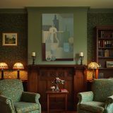 Modern Still Life - Amedee Ozenfant Neutral Bottles in Beige and Green canvas wall art - Image 4