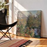 Monet, Claude - Corner of the Garden at Montgeron — room mockup view 2