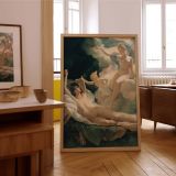 Morpheus and Iris - Pierre-Narcisse Guerin Dreamlike Nude Myth in Pale Light canvas wall art - Image 7