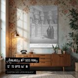 Moses and Aaron Before Pharaoh - Gustave Dore Rod Turns into Serpent canvas wall art