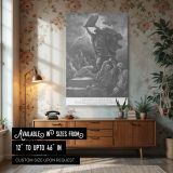 Moses Breaks the Tablets - Gustave Dore Golden Calf Judgment Scene canvas wall art