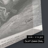 Moses Descends Sinai with Tablets - Gustave Dore Law Giving Scene canvas wall art - Image 8